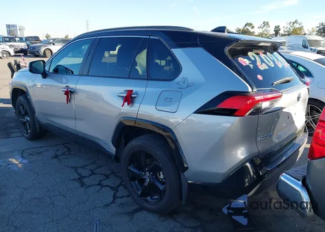 2020 Toyota Rav4 Hybrid Xse z USA, uszkodzony, nr VIN 2T3EWRFV9LW096089